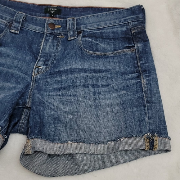 J.Crew Distressed Jean Shorts - Picture 4 of 8